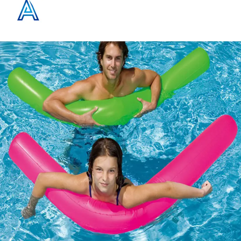 Nuovo design eco-friendly PVC gonfiabile tubo di nuoto tubo di nuoto anello giocattolo per piscina estiva galleggiante giocattolo