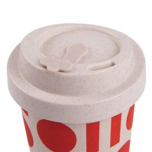 แก้วกาแฟแบบพกพา รีไซเคิลได้ พร้อมฝาปิด สกรีนโลโก้ได้ตามต้องการ สีสันปรับแต่งได้ สำหรับเครื่องดื่มร้อน - Product Image 3