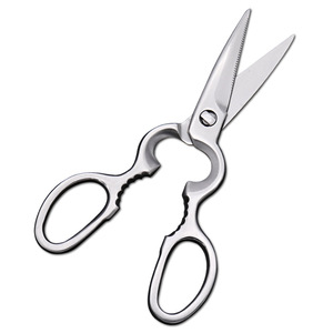 Yangjiang <b>Kitchen</b> <b>Scissors</b> Stainless Steel Straight Head Home Use Bulk - Product Image 1