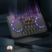 Carte son V300 Pro Live Streaming 10 effets sonores 4.0 Mixeur d'interface audio pour DJ Music Studio Recording Karaoké