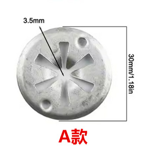 Winning Path Point Plaque d'isolation thermique pour échappement de voiture 51,6 mm en acier inoxydable pour réparation et remplacement Volkswagen Audi - Product Image 2