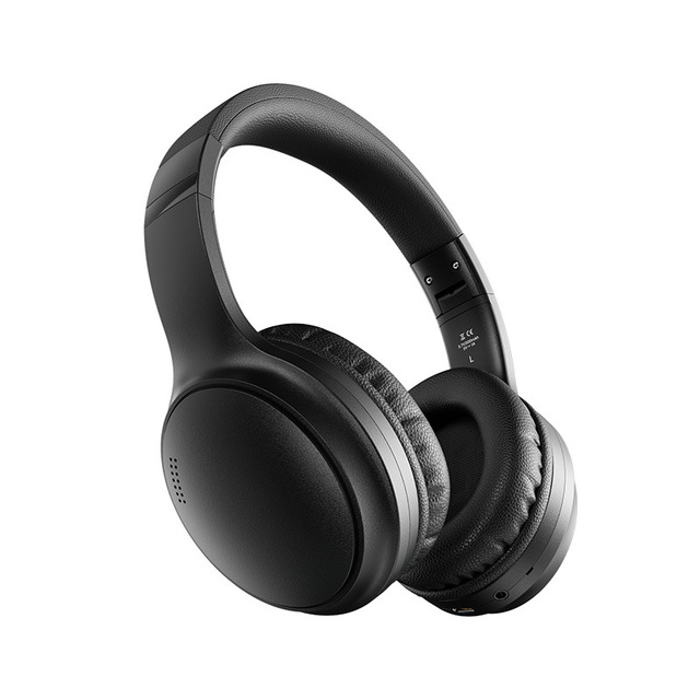 DOQAUS Deep Bass Foldable Lightweight Over Ear Headset Anc Wireless Headphone Noise Cancelling for Travel Music Sports