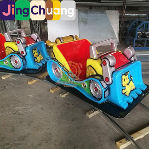 Tren Giratorio de Fibra de Vidrio para Parques de Atracciones y Lugares Turísticos al Aire Libre, Equipo de Diversión Infantil, Tren Turístico - Product Image 3