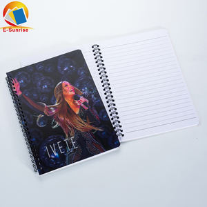 Wholesale Printed Spiral School <strong>Lenticular</strong> 3D Notebook Cover - Product Image 6