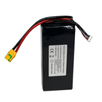 Batterie solide jusqu'à 420 Wh/Kg, 22,2 V 6S 47000 mAh 52000 mAh, batterie Lipo QS-8S pour drone industriel et commercial