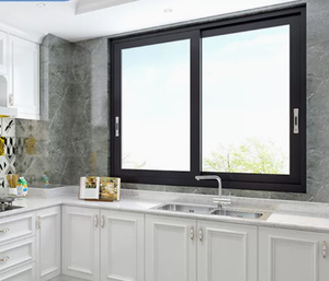 High quality aluminum alloy aluminum storefront glass entry doors double glazed soundproof - Product Image 6