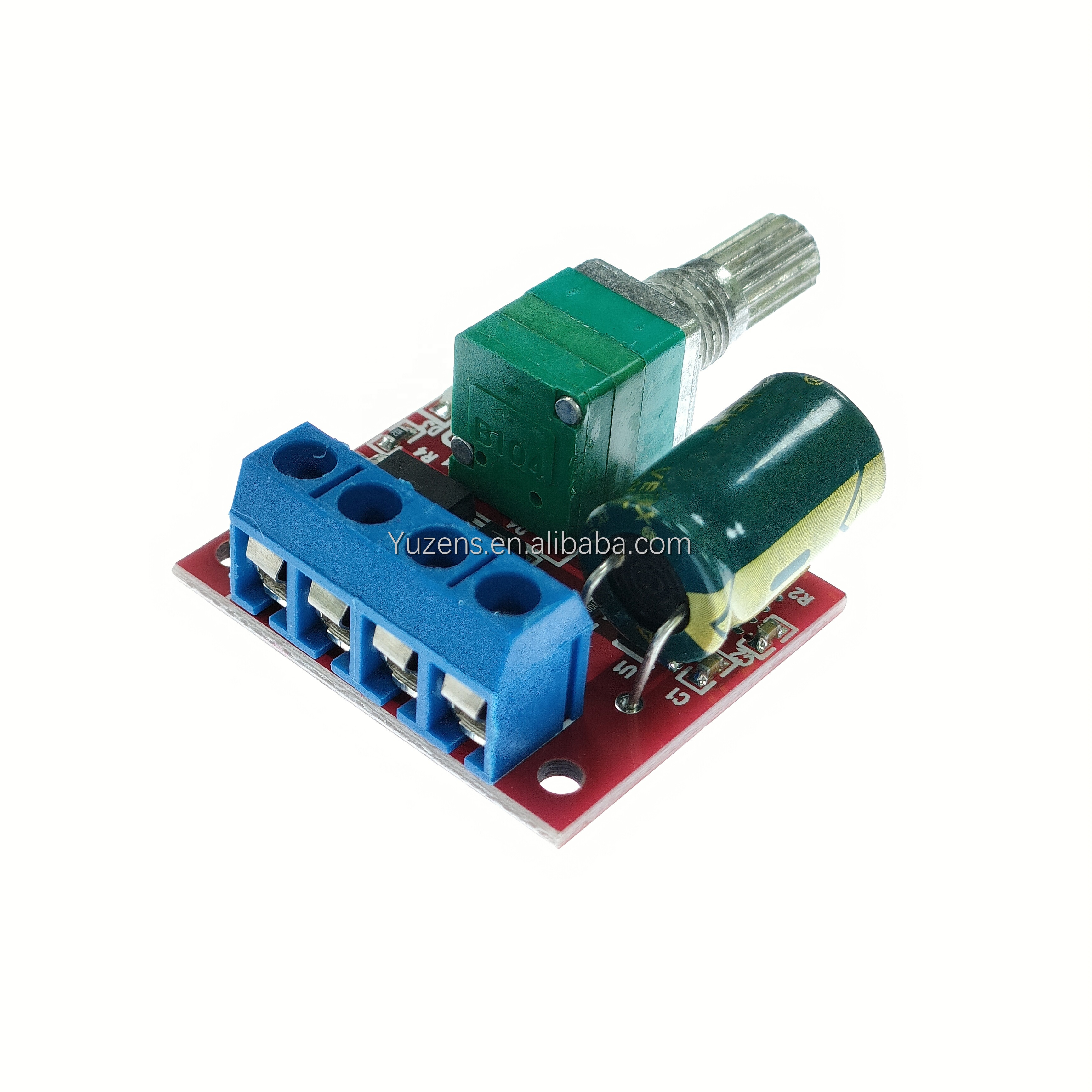 5A 90W PWM 12VDCモーター速度コントローラーモジュールDCDC4.5V