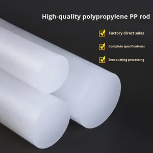 Polypropylen Reiner PP-Stab Weiß Brandneu Reines Material Säure-Alkali-Beständiger Kunststoffstab Nylonstab Massiv Zylindrisch - Product Image 5