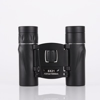 Potentes Binoculares 8x con Resistencia al Agua IPX4, Material ABS, Largo Alcance, Plegables, Mini Telescopio, Visor, Óptica 40x22, para Caza y Actividades al Aire Libre