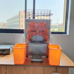 Presse-agrumes en acier inoxydable Presse-agrumes commercial pour fruits Presse-agrumes électrique Presse-agrumes à oranges - Product Image 3