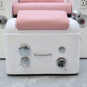 Multi-function Reclining Beauty Salon Chair, <b>Nail</b> Art Sofa with Foot Bath Massage, Eyelash <b>Extension</b> Eyebrow Tattoo Pedicure Mas - Product Image 5