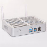 Mini PC Industrial Eglobal sin Ventilador con Intel 7167U, 6 Puertos USB, VGA+HD, Linux, Windows 11, Doble Núcleo, DDR4, SSD