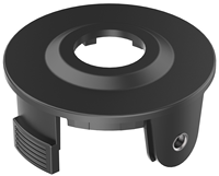 Pièces de rechange pour tondeuse à gazon : Capuchon de bobine de fil de coupe 195858-1 196146-9 pour Makita Akkusense 18V DUR181Z DUR181RF DUR181 Noir