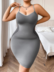 Vente en gros Marque privée Meilleure vente <span class=keywords><strong>Body</strong></span> gainant sans couture en nylon grande taille pour l'été avec contrôle du ventre et effet amincissant pour femme - Product Image 4