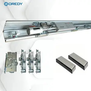 OREDY Sistem Pintu Sensor Otomatis Heavy Duty Sistem Pintu Geser Otomatis untuk Unit Pintu Otomatis