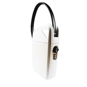 Boîte de verrouillage à clé en alliage de zinc portable avec fonction de code d'accès Coffre-fort de voyage pour une utilisation intérieure et extérieure - Product Image 4