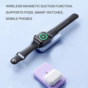 The Latest Ultra-Thin Suppo Watch Charging 10000Mah 15W Magnetic Wireless Charger PD22.5W Power Bank Built in Folding Bracket - Product Image 3