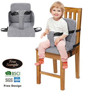 Siège rehausseur personnalisé pour <span class=keywords><strong>chaise</strong></span> de cuisine, siège rehausseur pour tout-petit pour table à manger, siège de repas avec sangles réglables et base antidérapante - Product Image 1