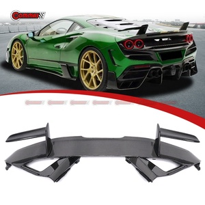 สปอยเลอร์หลังทรง MSY คุณภาพเยี่ยม ผลิตจากคาร์บอนไฟเบอร์ สำหรับรถแข่ง Ferrari F8 - Product Image 2
