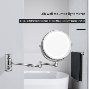Miroir intelligent LED pour salle de bain 3X, miroir cosmétique de haute qualité de 7 pouces, miroir mural - Product Image 2