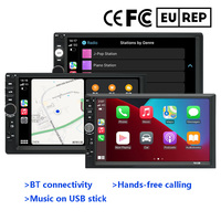 7010B 7012B 7018B Reproductor MP5 para coche de 7 pulgadas BT MP4 MP5 Máquina Carplay Video inverso con navegación GPS