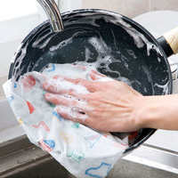 Rouleau de papier de cuisine en tissu absorbant gaufré réutilisable écologique de haute qualité