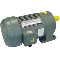 Moteurs à engrenages verticaux et horizontaux à réduction de vitesse, norme IEC 220V/380V, moteurs à vitesse réglable, moteur à engrenages AC