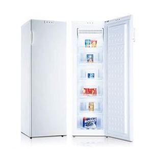 Congélateur vertical sans givre à porte pleine 188L, prix usine abordable - Product Image 1