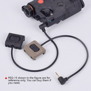 Botón Mod SF con interruptor de cable de nailon M300 M600, accesorio para linterna PEQ para uso táctico - Product Image 3