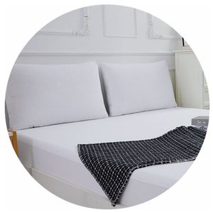 Protège-matelas en tissu éponge polyester/coton anti-<span class=keywords><strong>acariens</strong></span>, anti-bactérien, imperméable, hypoallergénique, avec <span class=keywords><strong>traitement</strong></span> anti-taches - Product Image 1