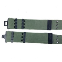 57mm Fabrication 3 Lignes Oeillets Coton Nylon Polyester Heavy Duty Web Ceinture Tactique