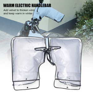 Guanti Invernali da Moto e Bici RTS Antivento e <span class=keywords><strong>Antipioggia</strong></span> con Ampia Copertura Paramani per Manubrio Protezione Calda - Product Image 2