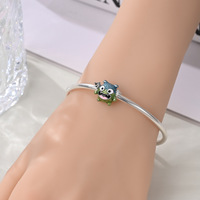 Breloques fantaisie océaniques en alliage de cuivre plaqué argent avec pierres naturelles, tortue de mer, lotus, étoile de mer, vie marine, pour DIY