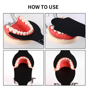 Ya Yida - Fondo de Fotografía Dental Intraoral, Silicona Negra Suave, Curvo, para Cuidado Dental, Juego de 6 Piezas - Product Image 5