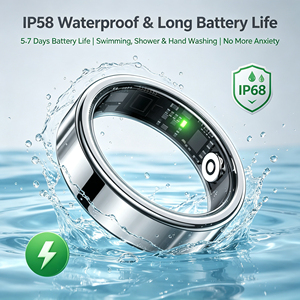 Elektronischer Smart Ring Gesundheitsring Paar-Smart-Ring Fitness-<span class=keywords><strong>Tracker</strong></span> mit Bildschirm - Schlankes Design, Fortschrittliche Gesundheitsüberwachung - Product Image 3