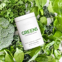 Vente en gros de poudre de spiruline verte 100% pure, étiquette privée, OEM ODM