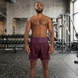 Shorts de boxe haut de gamme avec design flexible et tissu durable pour les combattants et les athlètes - Product Image 3