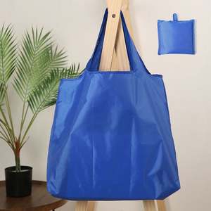 Custom Polyester Foldable Reusable <b>Shopping</b> <b>Bag</b> Folding <b>Bag</b> Waterproof Logo Reusable Fold up Tote <b>Bag</b> - Product Image 2