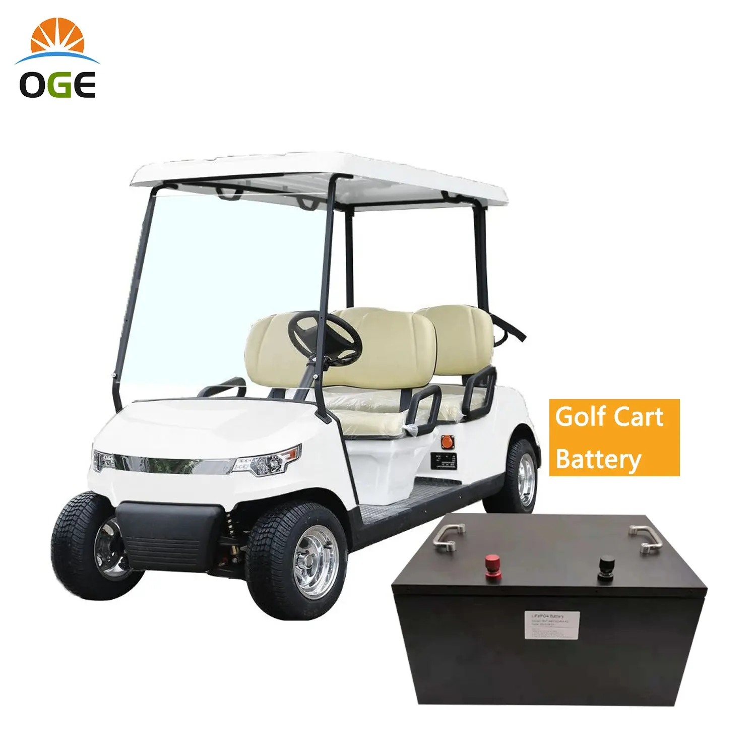 Batterie de voiturette de Golf longue/batterie Rechargeable rapide 6000 cycle 48v Lithium li-ion pour voiturette de Golf