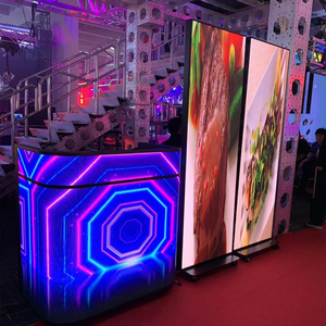 Pantalla LED flexible curva de 360 grados para interiores y exteriores, pantalla vertical personalizada para exposiciones, recepción, bar, DJ, mostrador de caja. - Product Image 6