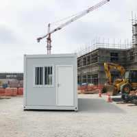 Unidad de Vivienda Modular Prefabricada con Estructura de Acero Ligero, Tipo Contenedor, para Apartamento, Cocina, Taller, Uso Residencial, Diseño Moderno