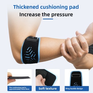 Attelle de coude RS pour tennis et golf avec coussinet en gel pour hommes et femmes - Soulagement de la <span class=keywords><strong>tendinite</strong></span>, protection complète, s'adapte au bras de 71'' à 11'' - Product Image 2