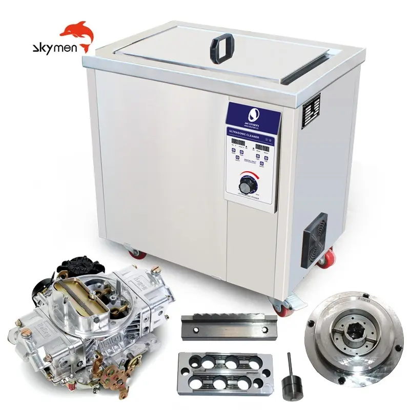 China limpiadores ultrasonicos for zipper cleaning, 38L industrial ultrasonic cleaner with big tank with CE, FCC, RoHS