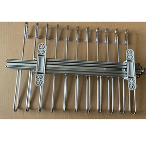 <span class=keywords><strong>Porte</strong></span>-pantalons <span class=keywords><strong>extractible</strong></span> à 10 fils monté en haut WLT-501B |   Organisateur de garde-robe gain de place |   Quincaillerie pour meubles - Product Image 2