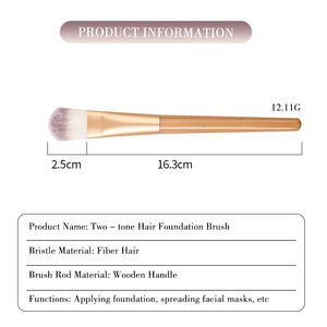 Vendita all'ingrosso calda BB <span class=keywords><strong>fondotinta</strong></span> crema applicatore di setole morbide portatile professione spazzola <span class=keywords><strong>per</strong></span> Spa maschera - Product Image 5