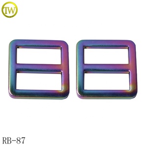 Accessori per Bagagli in Lega di Zinco Argentata, Fibbie Metalliche Lucidate per Zaini, Loghi di Marca, Parti Metalliche per Borse - Product Image 4