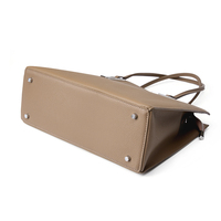 Sacs à main en cuir véritable pour femmes, sacs à main Borse Donna, fabrication OEM personnalisée, sac fourre-tout de luxe pour femme, sacs à bandoulière