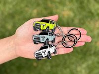 FOUR WHEEL BEAST 4Runner 3ème/4ème/5ème génération pour coque de clé et porte-clés