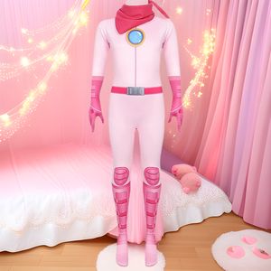 Disfraz de Princesa Peach de Super Mario, Traje de Cosplay para Mujeres y Niñas, Juego de Rol de Anime, Primavera 2026 - Product Image 1