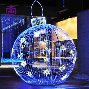 Arco de luces LED 3D impermeable para exteriores, adorno gigante con estructura de alambre para centros comerciales - Product Image 3